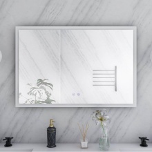 Maidstone 1-M3624B4 - 36 by 24 Inch Rectangle Lighted Mirror with Anti-Fog
