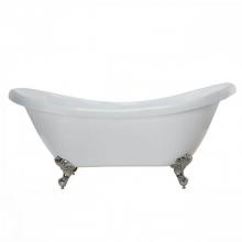 Maidstone 1202DS69-0-5LP - Dillion Acrylic Double Slipper Clawfoot Tub