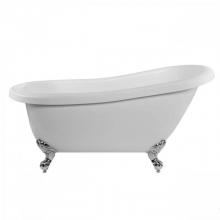 Maidstone 1202SL67-7-3LP - Wilshire Acrylic Slipper Clawfoot Tub