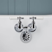 Maidstone 121-DSW1-2PL3 - Tub Wall Mount English Telephone Faucet - Down Spout