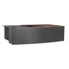 Maidstone 140-33B3-8 - 34 Inch Stainless Steel Farmhouse Sink