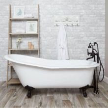 Maidstone 1201SL60-0-8 - Cast Iron Slipper Tub