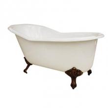 Maidstone 1201sl57-7-4 - Finn Cast Iron Slipper Tub