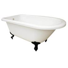 Maidstone 1202cl60-3-3 - Adair Acrylic Classic Roll Top Clawfoot Tub
