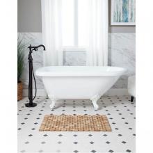 Maidstone 1202CL60-0-5LP - Adair Cast Iron Classic Roll Top Clawfoot Tub