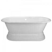 Maidstone 1201de60-7-10 - Sinclair Cast Iron Double Ended Pedestal Tub