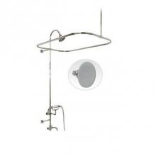 Maidstone 125-R1-MS1 - Clawfoot Tub Side Mount Shower Conversion Kit Shower Enclosure Kit