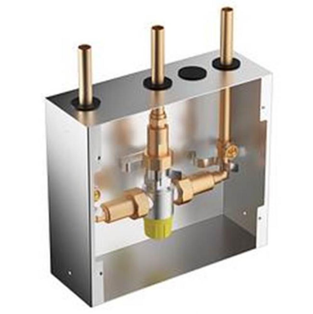1/2'' CC connection includes check stops thermostatic