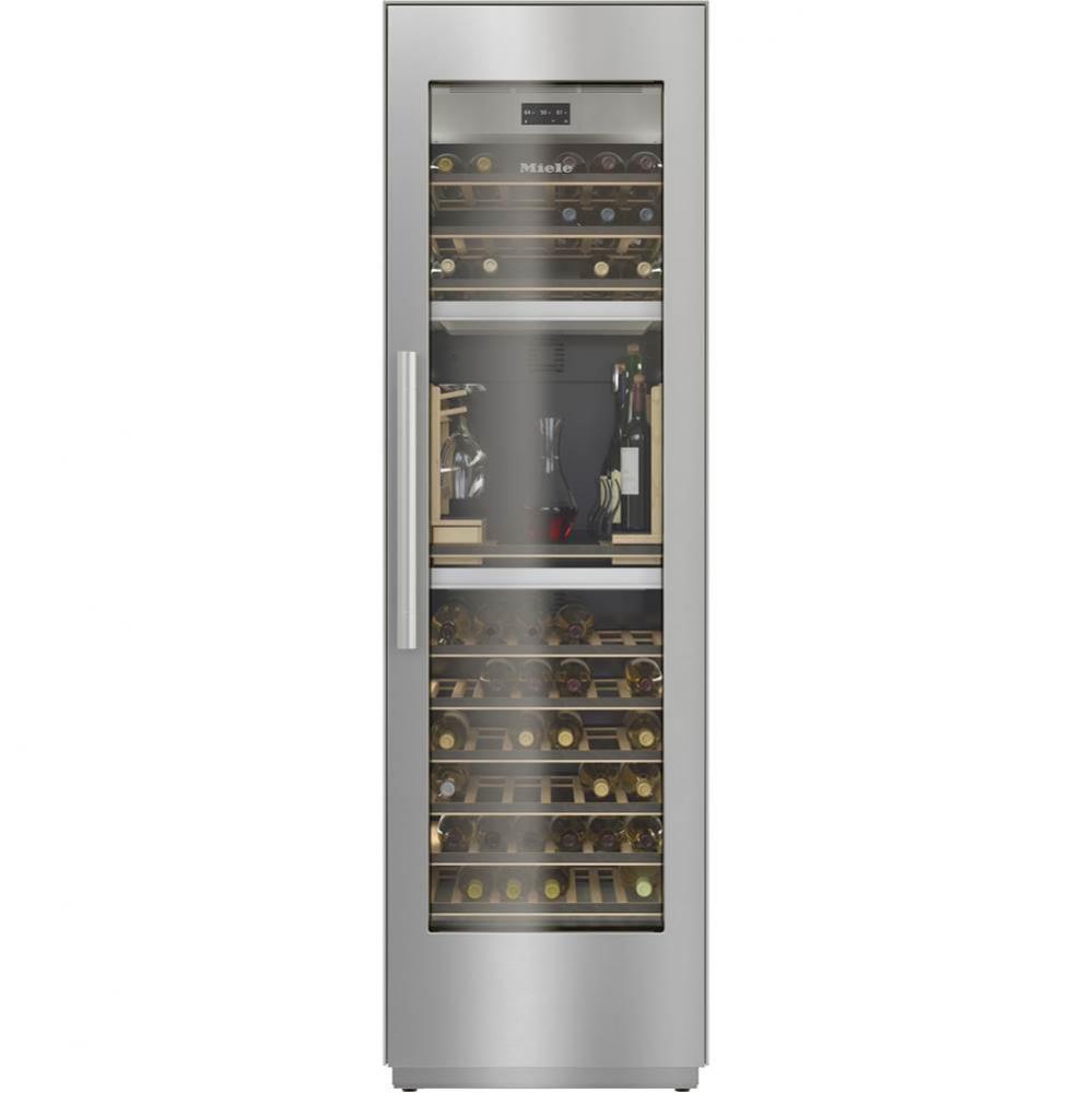 KWT 2662 SFS - 24'' MasterCool Wine Unit Sommelier (Clean Touch Steel) RH