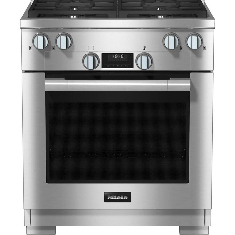 HR 1724-3 G DF - 30'' Duel Fuel Range DirectSelect 4 Burner MTouch
