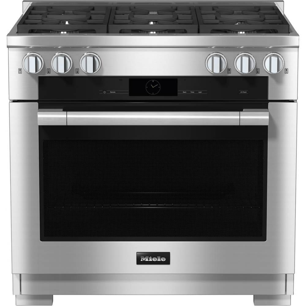 HR 1934-3 LP DF - 36'' Duel Fuel Range LP 6 Burner MTouch
