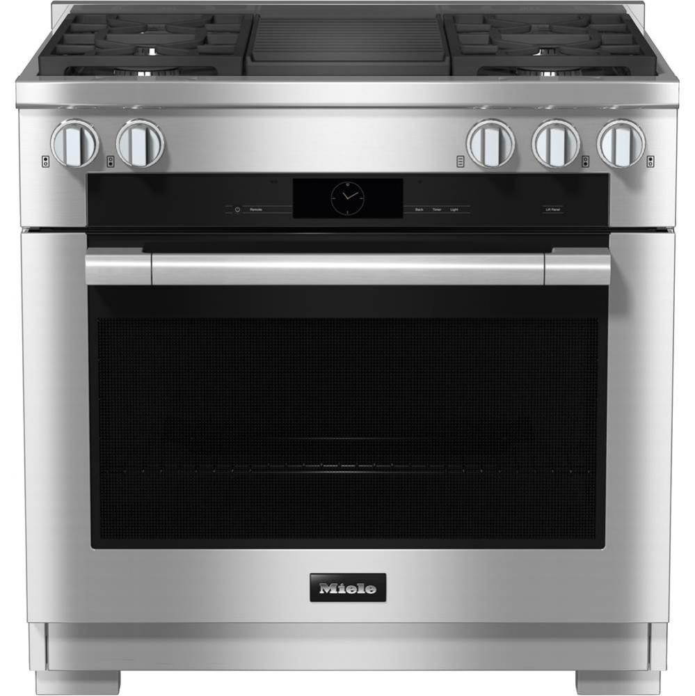 HR 1935-3 G DF GR - 36'' Duel Fuel Range 4 Burner/Grill MTouch