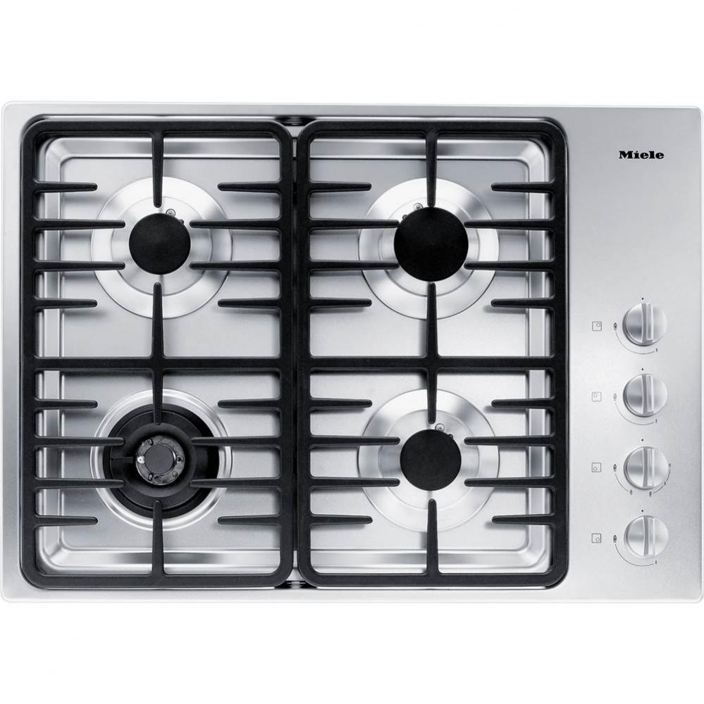 KM 3465 LP - 30'' Cooktop Linear Grates LP (Stainless Steel)