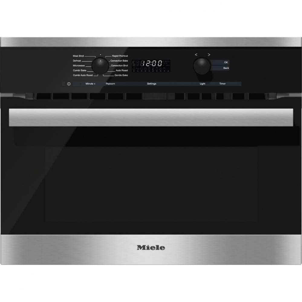 H 6200 BM AM - 24'' PureLine Speed Oven DirectSelect (Clean Touch Steel)