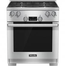 Miele 10773310 - HR 1724 LP - 30'' Dual Fuel Range DirectSelect LP