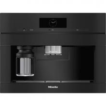 Miele 11754250 - CVA 7845 - 24'' VitroLine Coffee Plumbed MTouch (Obsidian Black)