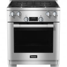 Miele 11791360 - HR 1124-3 G AG - 30'' Gas Range DirectSelect 4 Burner