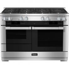 Miele 11791670 - HR 1954-3 G DF - 48'' Duel Fuel Range 8 Burner MTouch