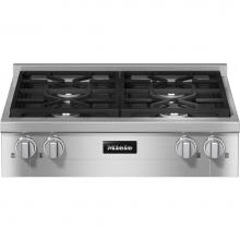 Miele 11852330 - KMR 1124-3 LP - 30'' Rangetop 4 Burner LP DirectSelect
