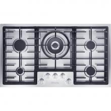 Miele 9450190 - KM 2355 G - 36'' Flush-Mounted Cooktop Nat Gas (Stainless Steel)