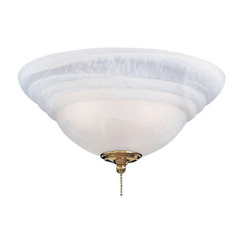 Universal 13'' Etched Swirl Glass Light