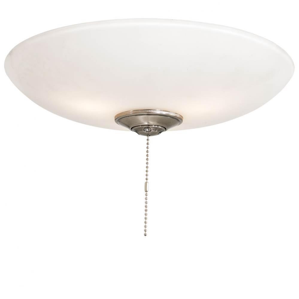 Universal 12 1/4'' Frosted White Glass Light
