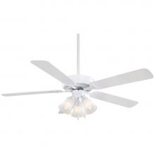 Minka Aire F647-WH - Contractor Uni-Pack - 52'' Ceiling