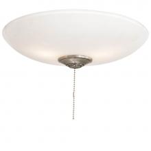 Minka Aire K9525-1 - Universal 12 1/4'' Frosted White Glass Light