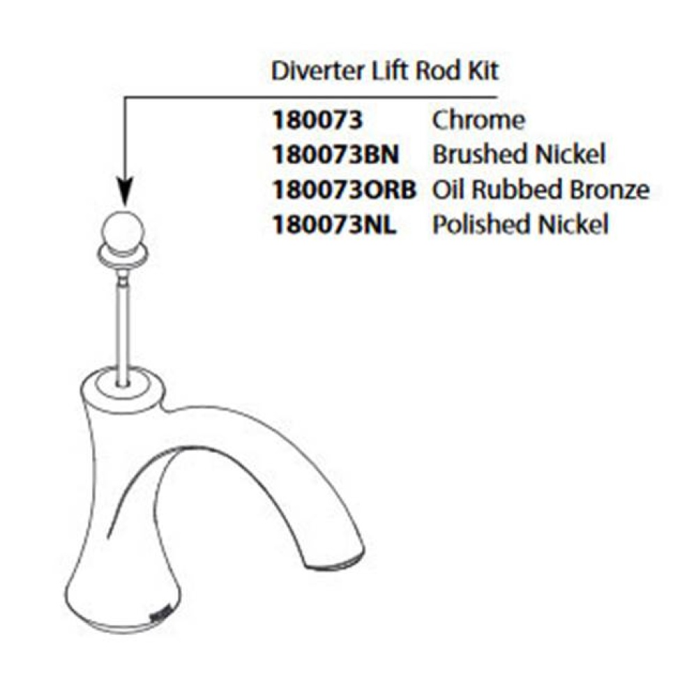 180073BN Plumbing Faucet Parts