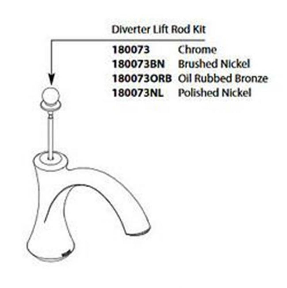Diverter rod kit