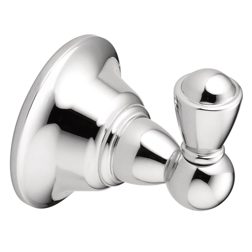 Sage Single Robe Hook in Chrome