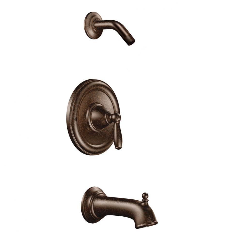 Brantford 1-Handle Tub and Shower in Oil Rubbed Bronze (Valve Not Included)