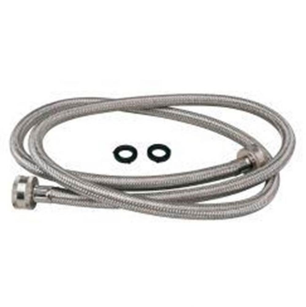 CONNECTOR,SS,BRAIDED WASHING MACHINE 60''