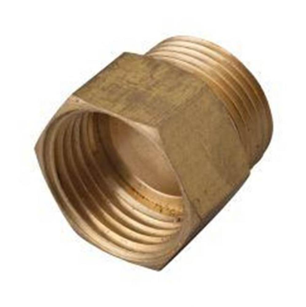 CONN GRDN HOSE 3/4FH X 3/4MIP CRD