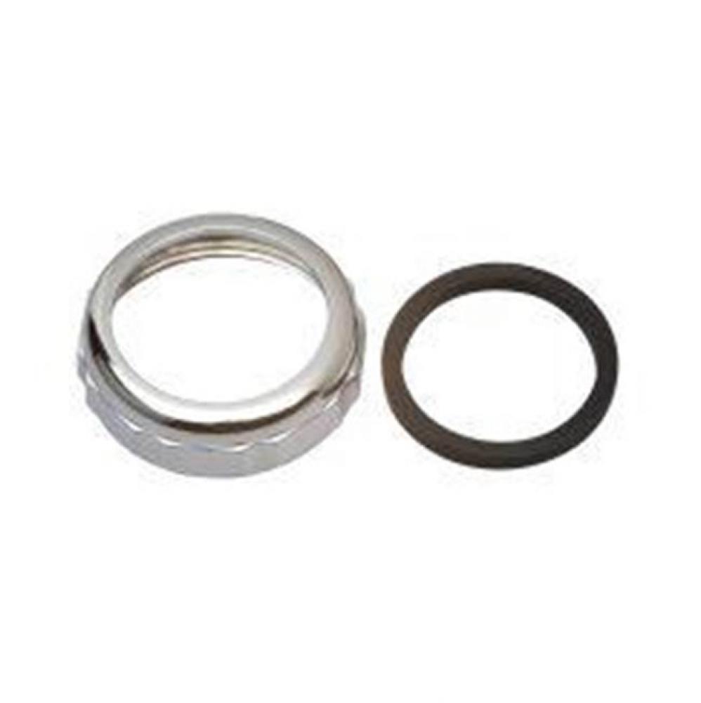 Nut w/Wshr,1-1/4IPSx1-1/4OD,CP