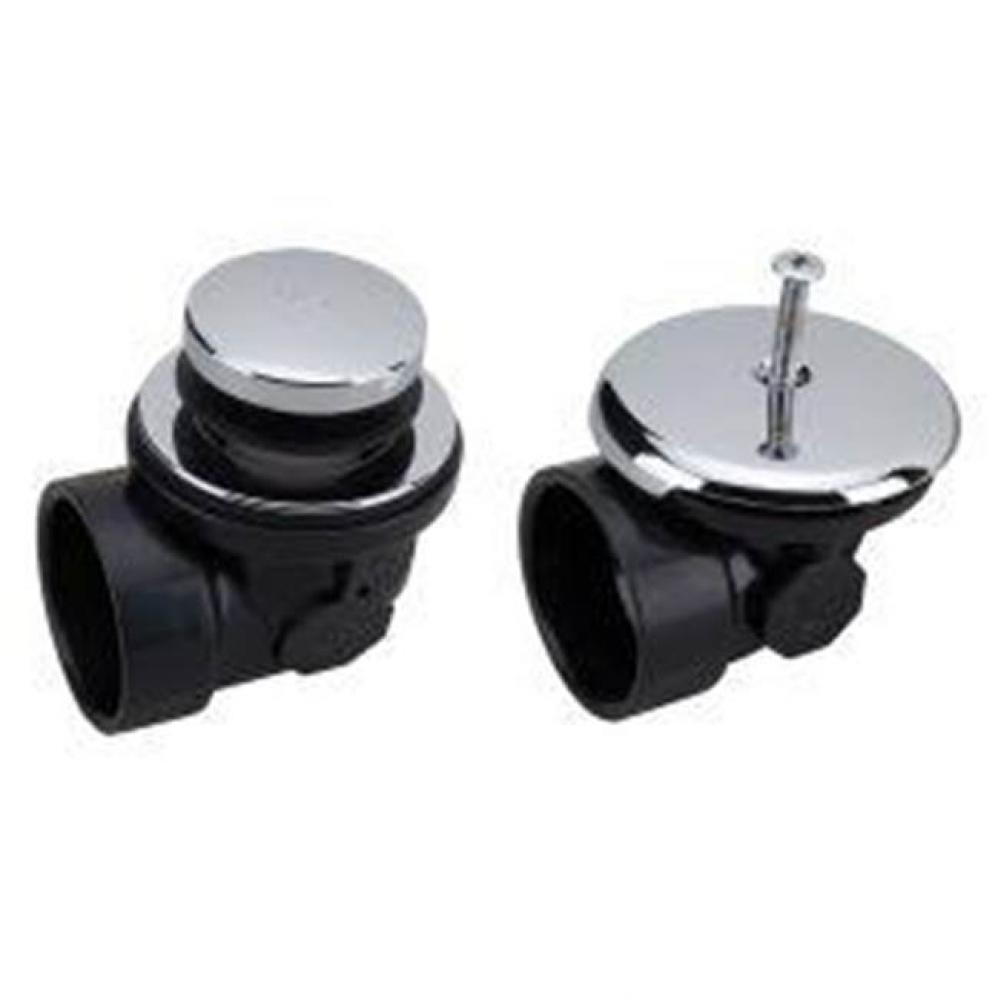 DRAIN BATH HALF KIT CHROME