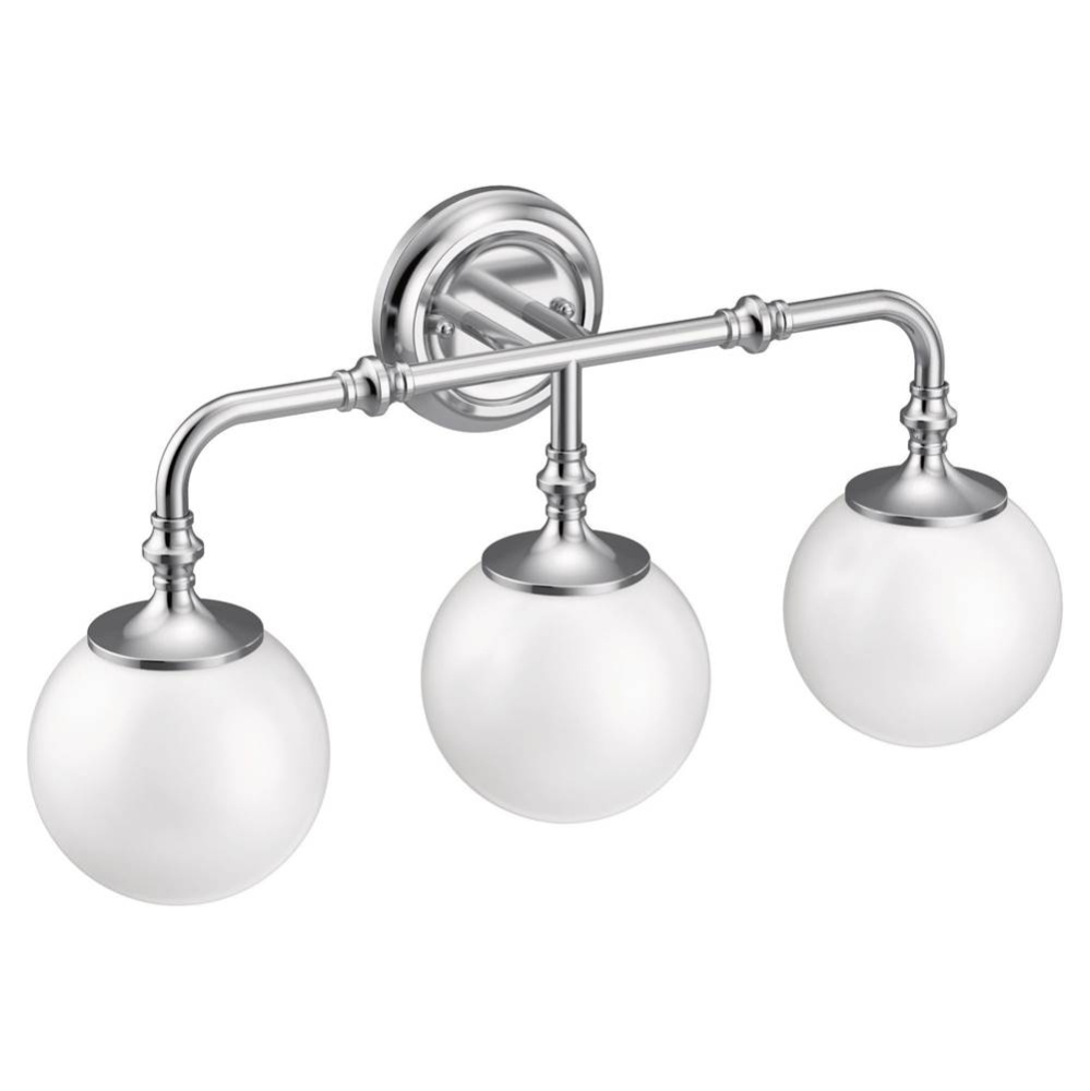 Colinet Three Globe Light Ch