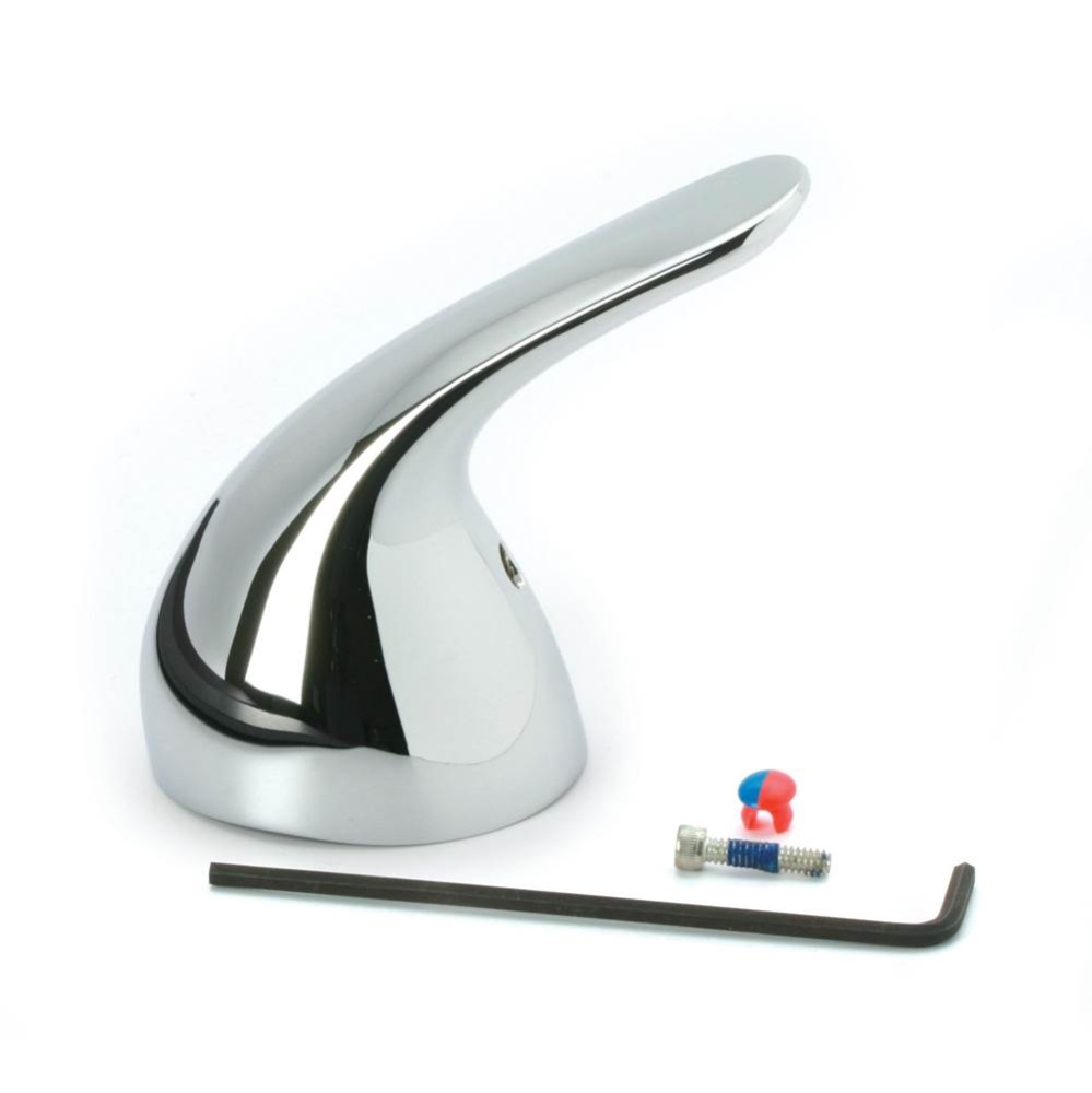 Hdwr Pack Hndl Lav 1H Lvr Adler Chr