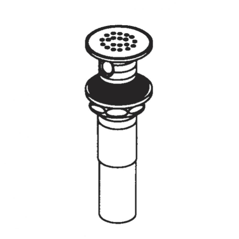 Commercial 1-1/4-Inch Grid Strainer, Chrome