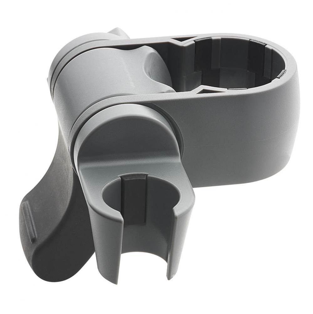 Grey Plastic Slide Bar/Grab Bar Shower Connecter
