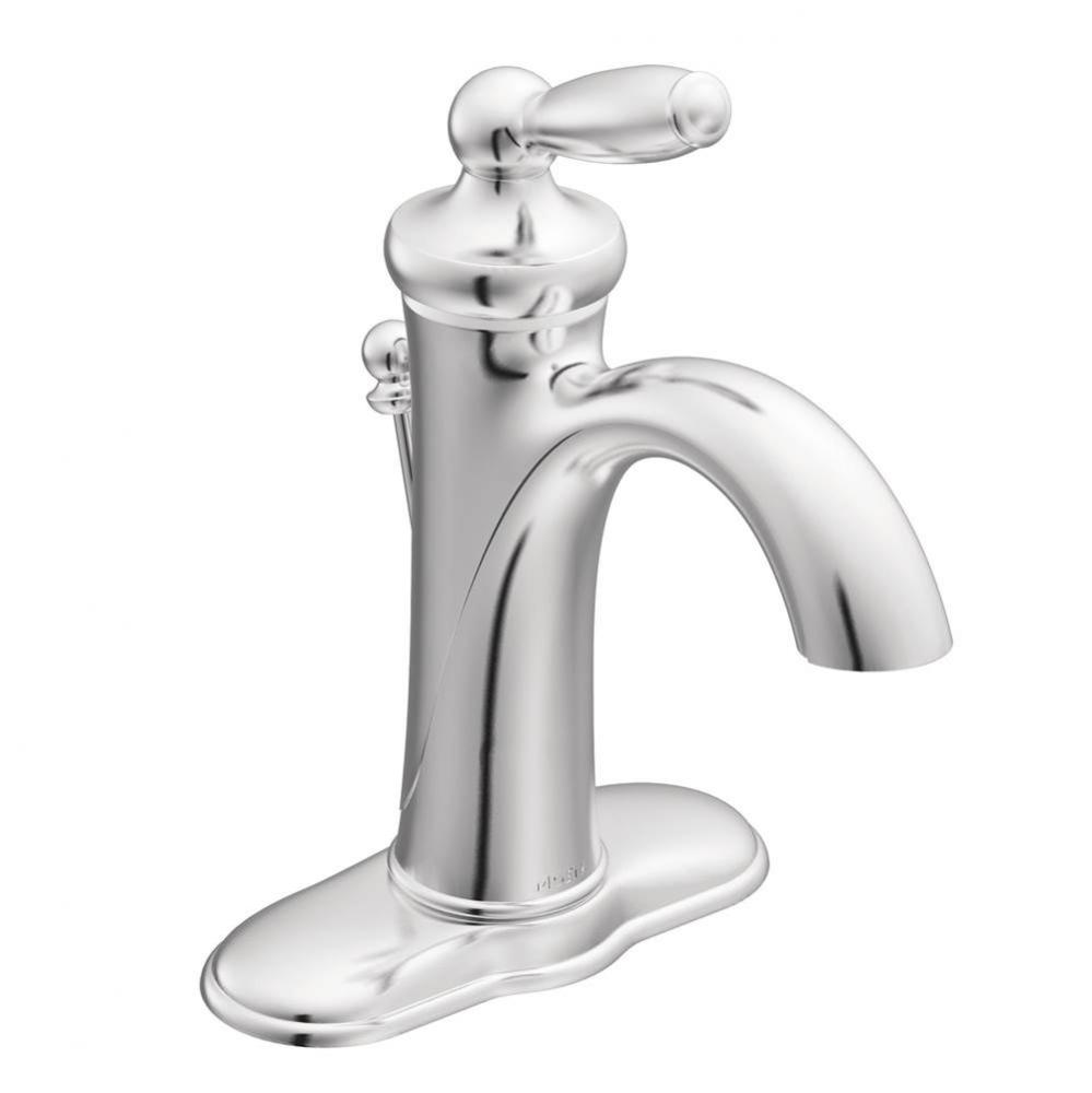 Brantford Chrome One-Handle High Arc Bathroom Faucet