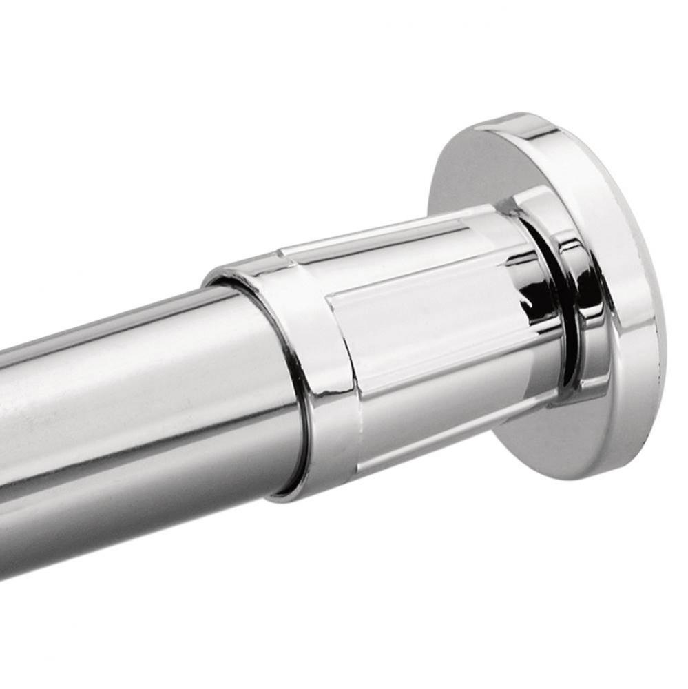 Flange Shower Rod Adjustable Ch