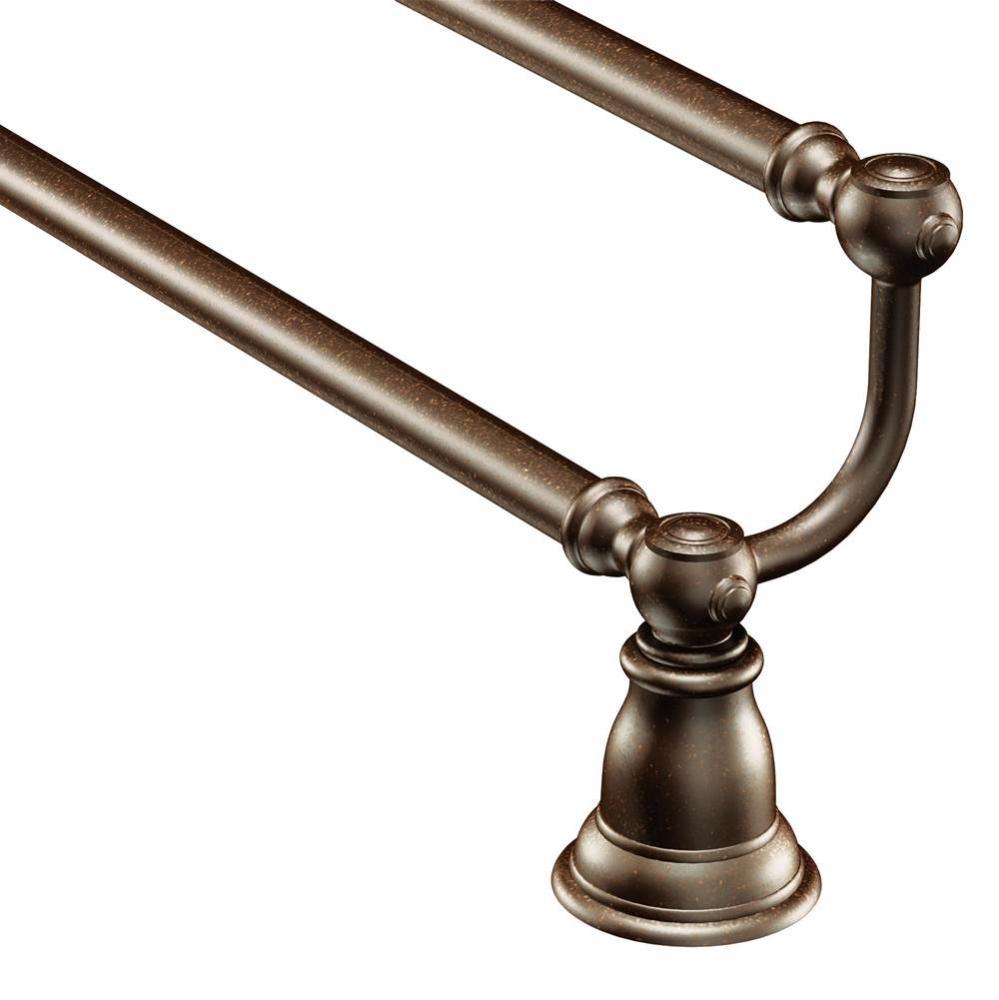 Kingsley 24 Double Towel Bar Orb