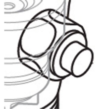 Moen Canada 104524 - Manual Override Button