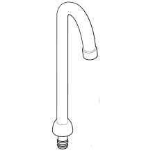 Moen Canada 116715 - Commercial Spout Kit, 8948