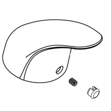 Moen Canada 121520 - Hdl Lr W/scw Hd Cmp Chr