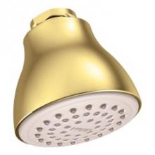 Moen Canada 6300P - Polished brass one-function 2-1/2'' diameter spray head