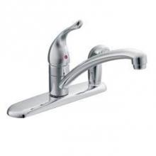 Moen Canada 67434 - Cht 1H Kd Lr Sglmt Hs Deck 1/2 Chr Bk