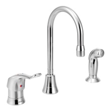 Moen Canada 8138 - M-Bition Single Handle Side Sprayer Kitchen Faucet in Chrome