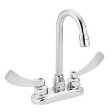 Moen Canada 8278SM - M-Dura Double Handle Centerset Standard Bathroom Faucet